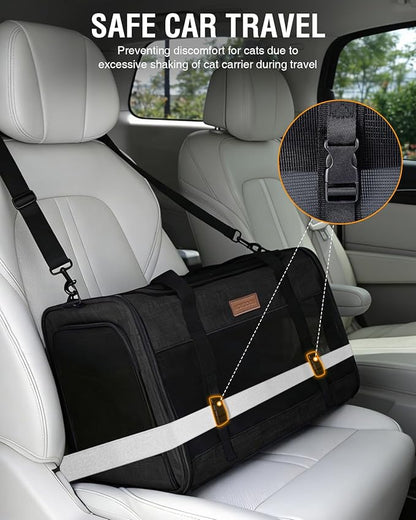 PETUX Large Pet Carrier for Large Cats ＆ Small Dogs - Image 6