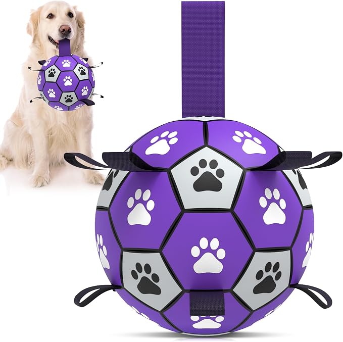 QDAN Soccer Ball for Dogs by QDAN