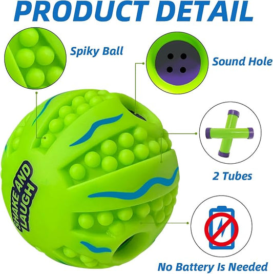 Spiky Interactive Dog Toys Ball, Shaking - Image 2