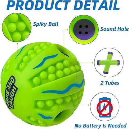 Spiky Interactive Dog Toys Ball, Shaking - Image 2