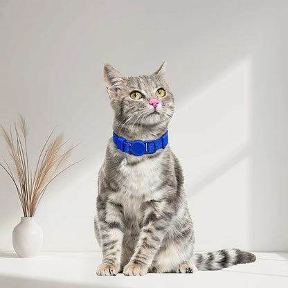 Breakaway Cat Collar with Bell, Safety Buckle Kitten Collar, Elastic Strech - Image 7