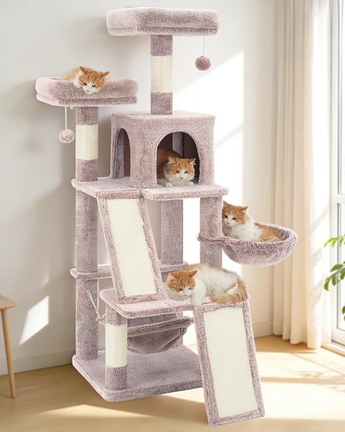 Multi-Level Cat Tree for Indoor Cats, Cat Tower - Image 8