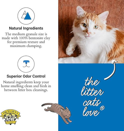 Dr. Elsey's Ultra UnScented Clumping Clay Cat Litter 40 lb. Bag - Image 4
