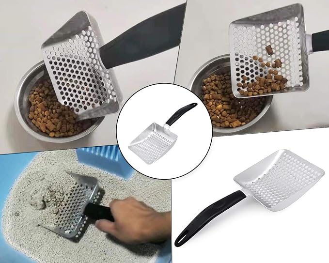 DS. DISTINCTIVE STYLE Cat Litter Scoop Deep Shovel Metal Sifter - Image 7