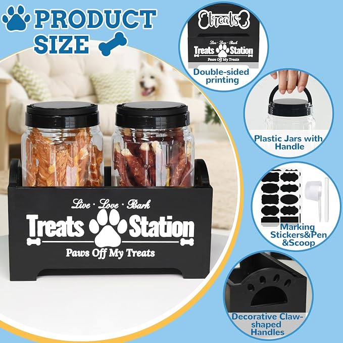 Dog Treat Container Dog Food Container - Image 5