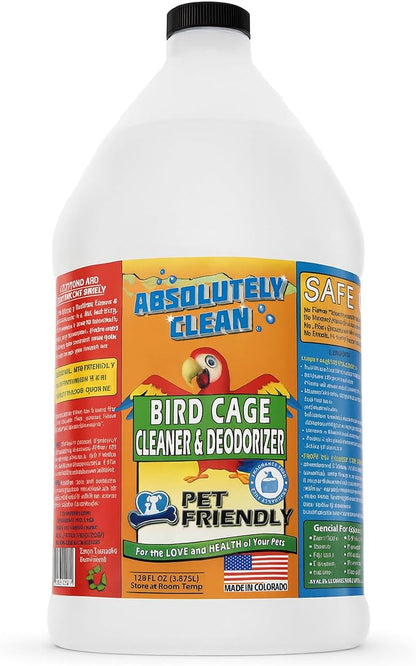 Absolutely Clean Amazing Bird Cage Cleaner and Deodorizer by AbsolutelyClean