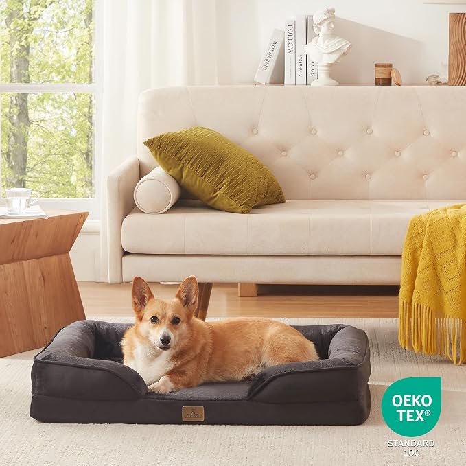 Bedfolks Orthopedic Dog Bed, Waterproof Dog Sofa Bed - Image 8