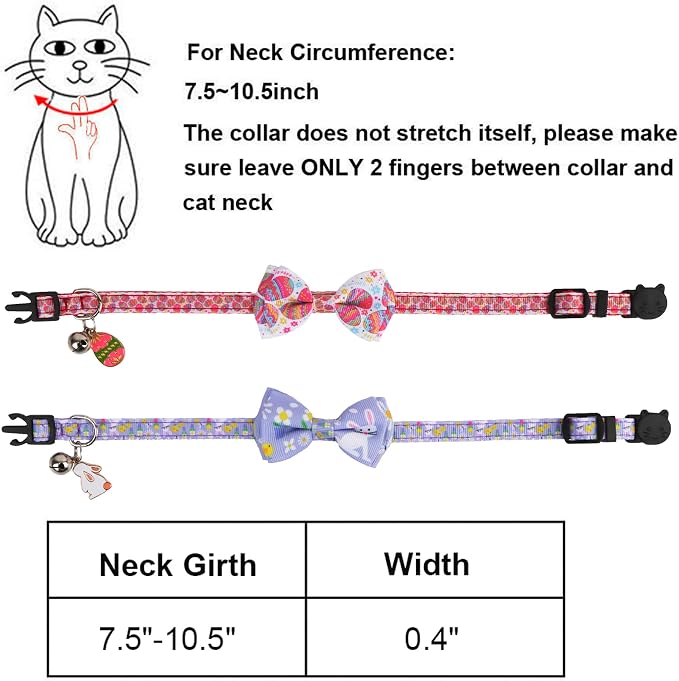 ADOGGYGO Easter Cat Collars - Image 6