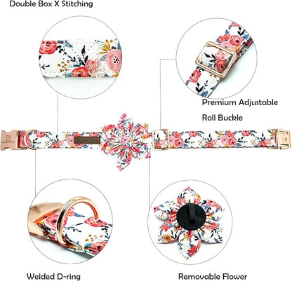 Lionheart Glory Floral Dog Collar - Image 2