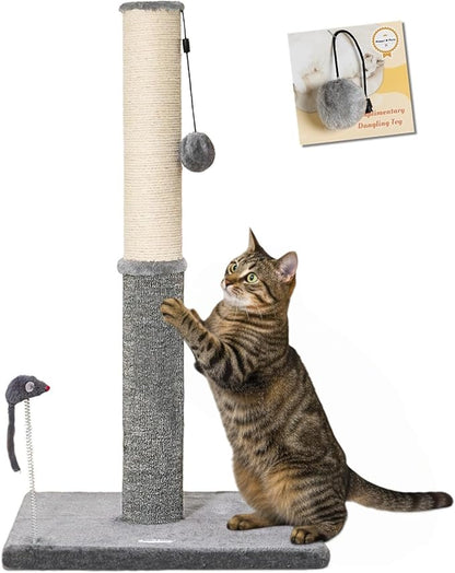 Happi N Pets 29.5" Tall Cat Scratching Post, Cat Scratchers by HappiNPets