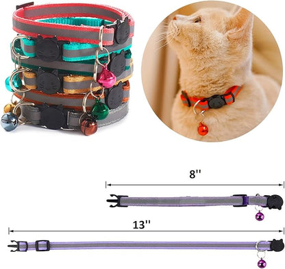 18Pcs Reflective Cat ID Collars - Image 2