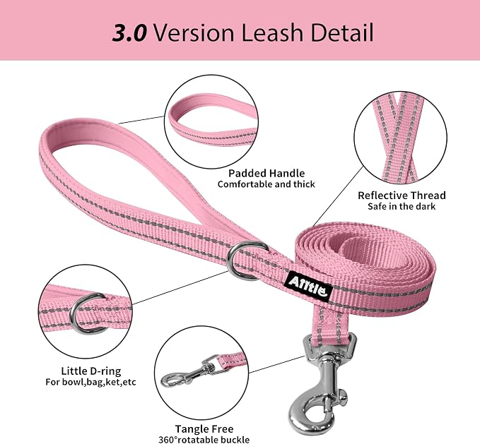 AIITLE No Pull Dog Harness and Leash Set, Step in Adjustable Dog Harness - Image 7
