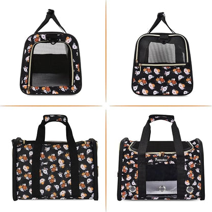 Petmolico Cat Carrier Dog Carrier, Airline Approved Soft Pet Travel Carrier - Image 3