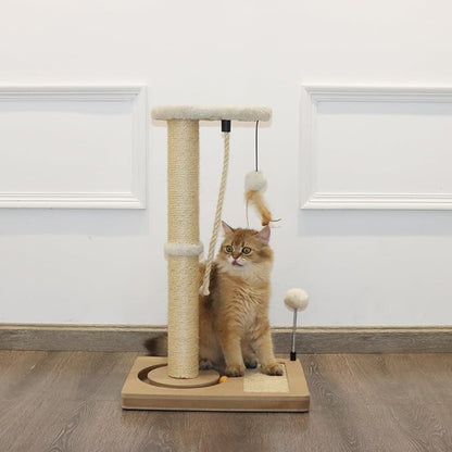 PAWSFANS Cat Scratching Post, Sisal Scratch Posts - Image 7