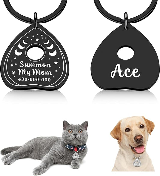 Cat Collar Tags Personalized by Custom