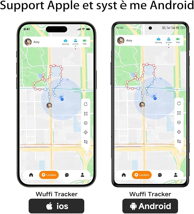 ROTX Dog GPS Tracker Real-time Tracker Alerts Virtual Fence Location Dog Cat - Image 4