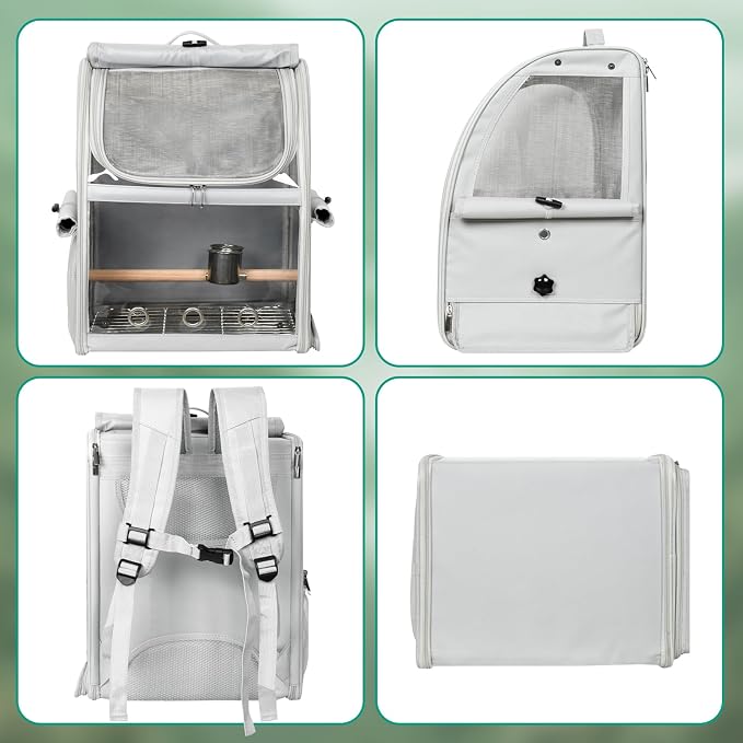 Bird Carrier Bag, Bird Travel Cage - Image 9