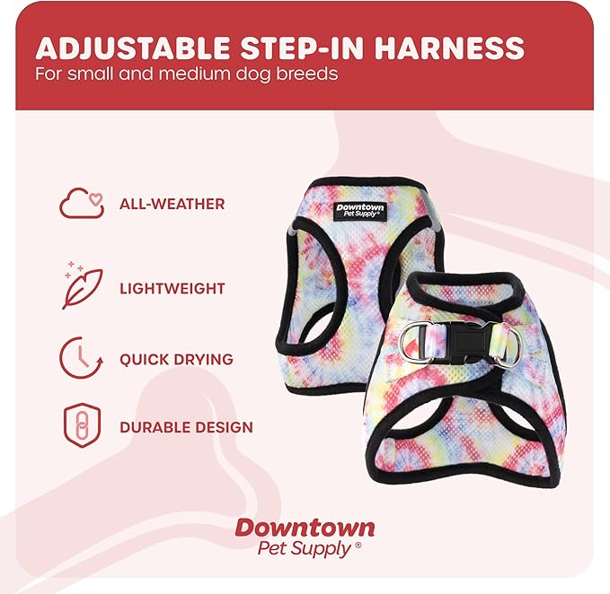 Downtown Pet Supply Step-in Dog Harness – No Pull, Adjustable Padded Mesh - Image 3