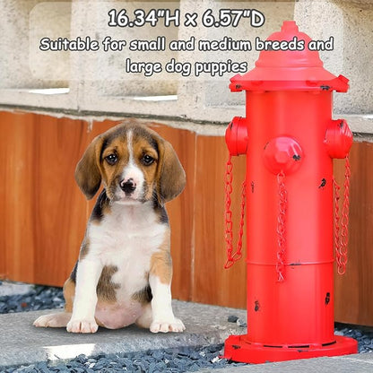 Fire Hydrant for Dogs to Pee on, Metal Puppy Pee Post for Dogs, Pee Post for - Image 4