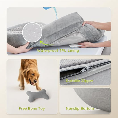 XXL Dog Bed for Extra Large Dogs, Giant Orthopedic Dog Bed - Image 6