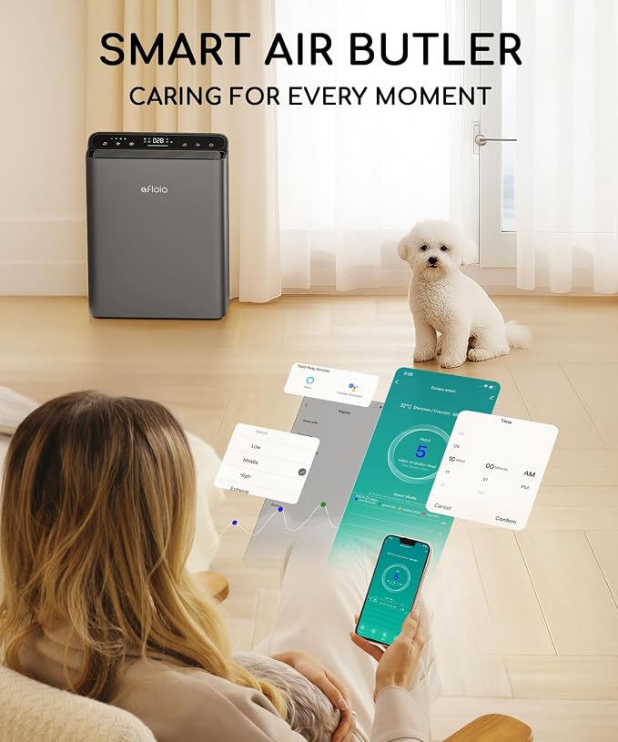 Air Purifier for Home Bedroom Large Room Up to 2000Ft², Smart APP&Voice Control - Image 6