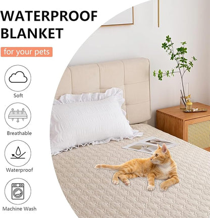 Waterproof Couch Cover for Dogs Washable, Reversible Dog Bed Blanket Pet Sofa - Image 8
