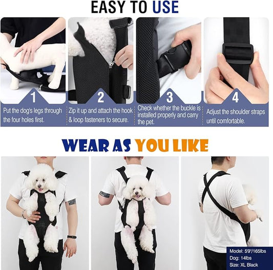 Pawaboo Adjustable Carrier Backpack - Image 2