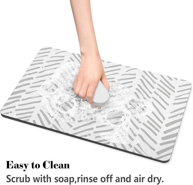 Dog Food Mats for Floors Absorbent, Pet Cat Food Mat - Image 6