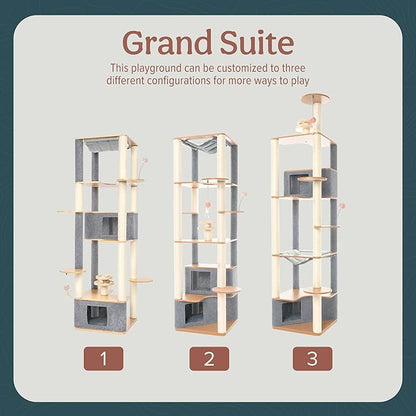 Ascentials - Grand Suite Cat Scratcher Playground - Tall Cat Tower Playground - Image 7