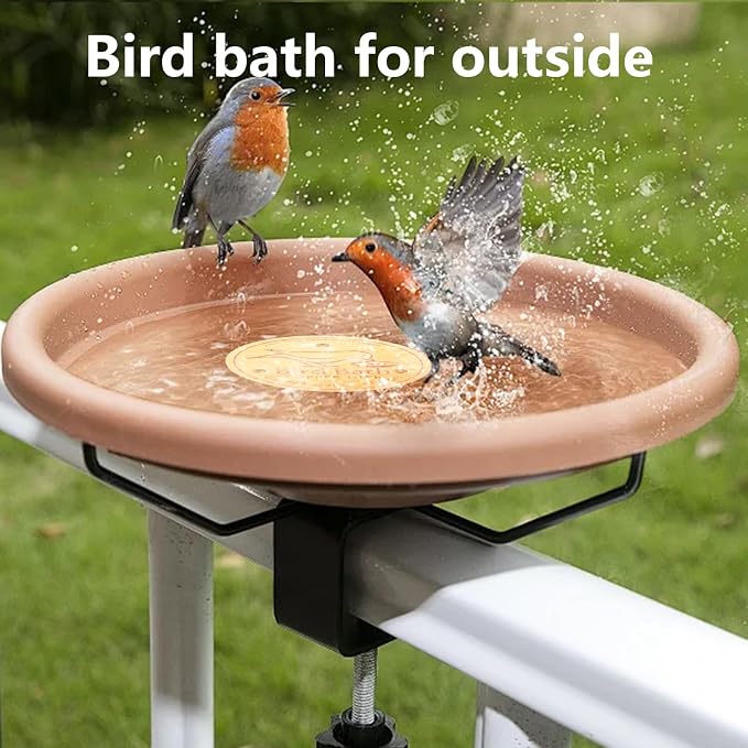2 Pcs Bird Bath Copper Disk, 2mm Thick Reinforced Copper Cleaning Disk - Image 5