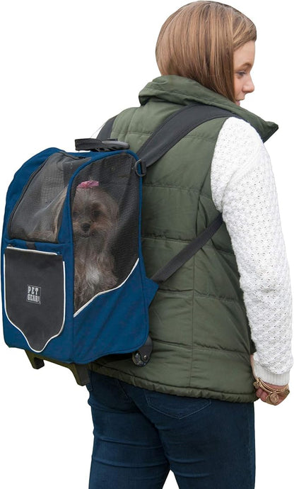 Pet Gear I-GO2 Roller Backpack, Travel Carrier, Car Seat by PetGear