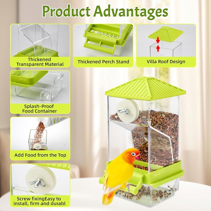 Rypet No Mess Automatic Bird Feeder - Image 2