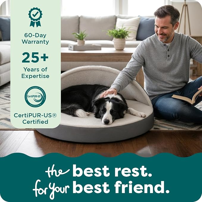 Furhaven 44" Round Orthopedic Dog Bed - Image 9