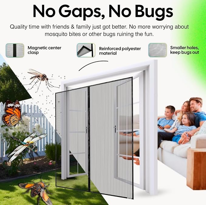 UnBugs Magnetic Screen Door - Image 5