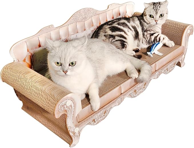 Extra Large Sofa Shaped Cat Scratcher Bed - Image 6