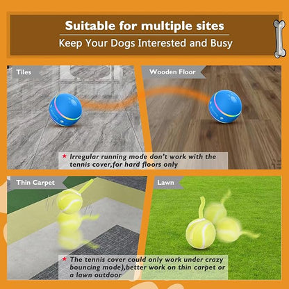 PetDroid Interactive Dog Toys Dog Ball, Durable Motion Activated Automatic - Image 6