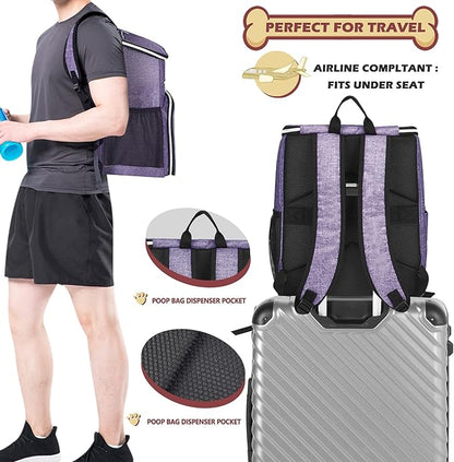 BAGLHER丨Dog Travel Bag Backpack, Airline Approved Pet Supplies Backpack - Image 5