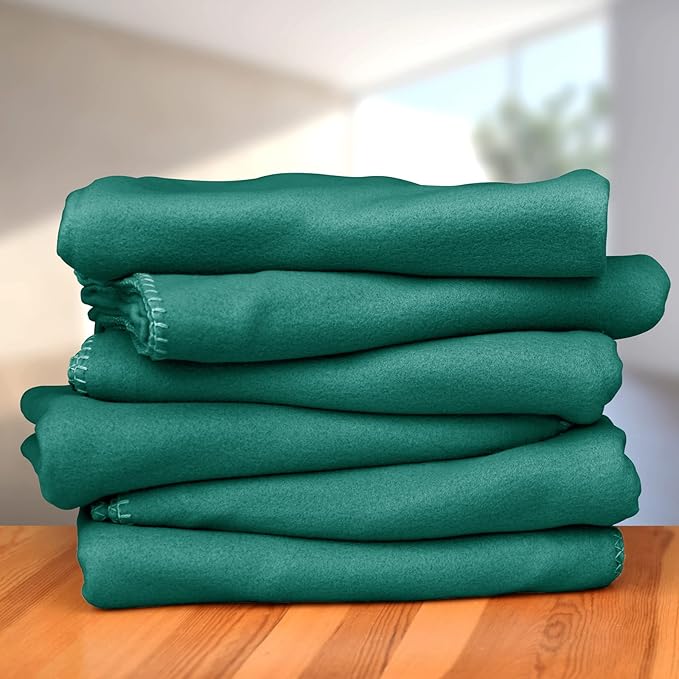 Fleece Throw Blanket Bulk Fleece Blankets Solid Lightweight Warm Soft Cozy - Image 2