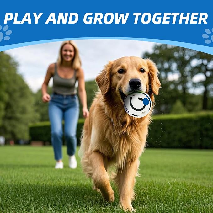Glow in The Dark Dog Toys Ball, Interactive Dog Ball, Shaking - Image 3