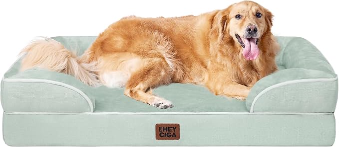 EHEYCIGA Orthopedic Dog Beds for Extra Large Dogs, Waterproof Memory Foam XL by EHEYCIGA