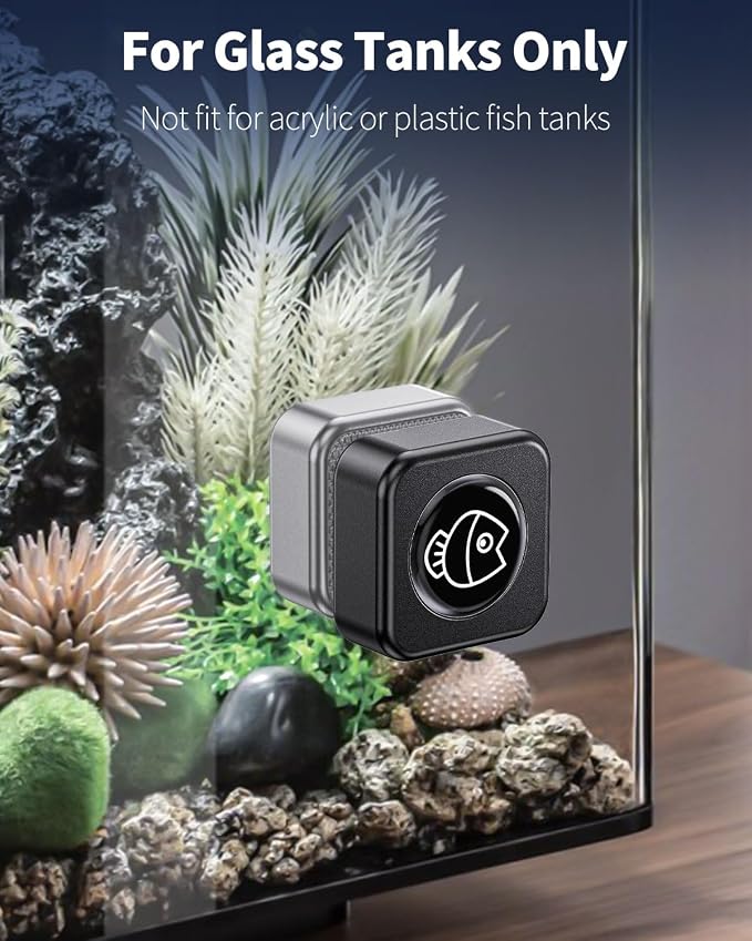 Pawfly Aquarium Magnetic Brush Fish Tank Glass Cleaner 1 Inch Mini Stain - Image 7