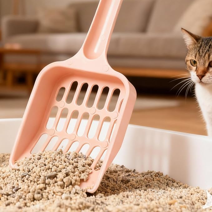 Cat Litter Scoop Litter Scooper Cat Scooper Deep Shovel Cat Litter Scoops Metal - Image 3