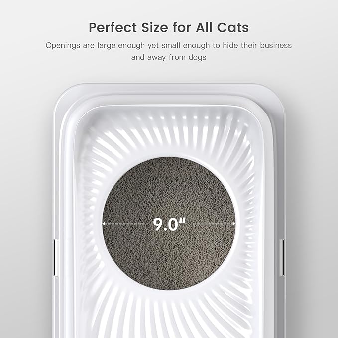 Stainless Steel Cat Litter Box, Large Top Entry Litter Box - Image 4