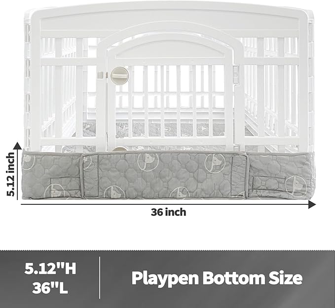 PJYuCien Dog Playpen Bottom Pad Fits - Image 3