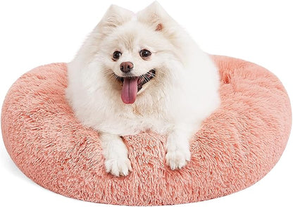 MIXJOY Orthopedic Dog Bed Comfortable Donut Cuddler Round Pet Beds Ultra Soft by MIXJOY