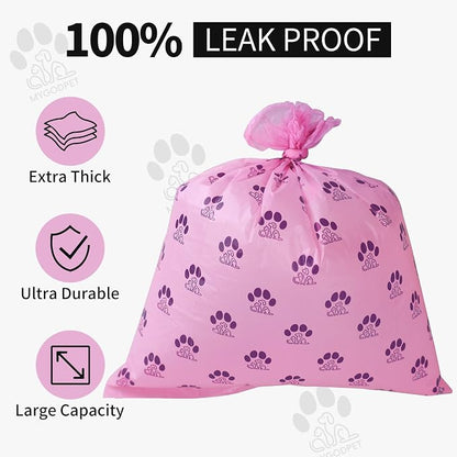 Dog Poop Bags Rolls 300 Count Biodegradable Poop Bags Refills - Image 3
