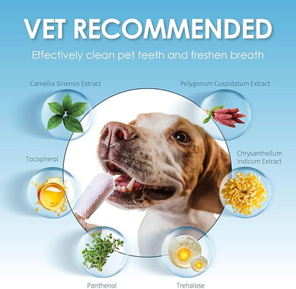 Mooncat Dental Finger Wipes for Dogs & Cats - Image 5