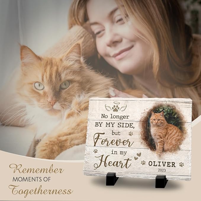 Personalized Rectangle-Shaped Memorial Rock - Image 5