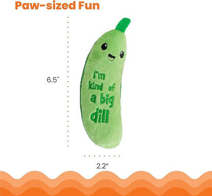 Catstages Crunchy Pickle Kicker Cat Toy – Plush Crinkle Toy - Image 7