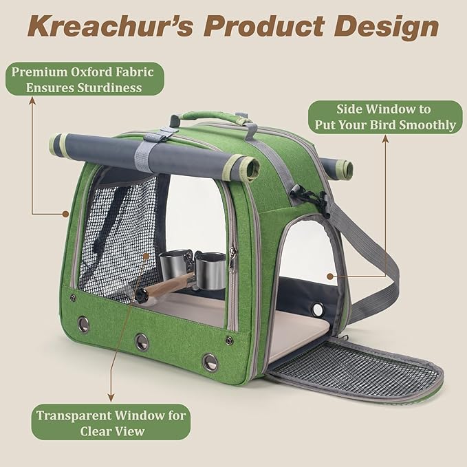 Bird Carrier Parrot Travel Cage - Image 4